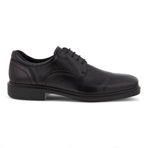 ECCO Helsinki 2.0 Men's Leather Derby Shoe Black Oxfords Men’s Size 13 EU 47
